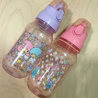 ขวดน้ำ SANRIO (Twin star&amp;My Melody) มี2ลาย มือ1 ขวดสูง 8 นิ้ว