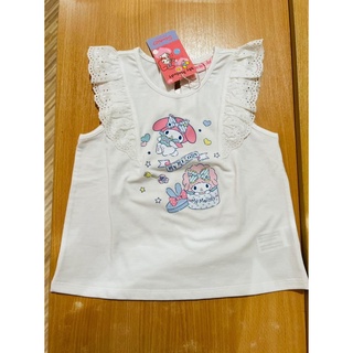 เสื้อ Sanrio แท้ ลดเกือบ 50% ใหม่ป้ายห้อย Size 120 เสื้อซานริโอ้ เสื้อเมโลดี้ เสื้อ Melody