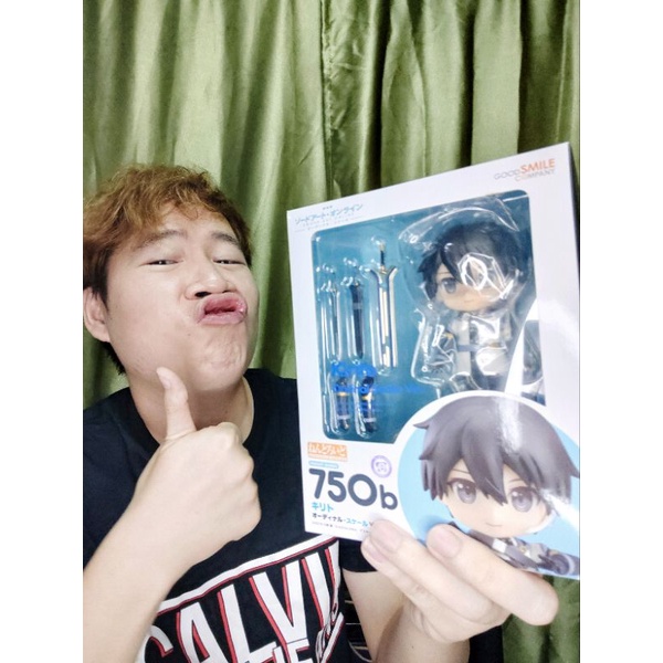 Nendoroid 750b Kirito SAO Ordinal Scale Ver.- มือหนึ่ง ของแท้ 100% กล่องมีตำหนิ [ของพร้อมส่ง] - New 