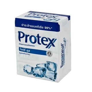 Protex โพรเทคส์ สบู่ก้อน สูตรไอซ์ซี่ คูล ขนาด 65 กรัม แพ็ค 4 ก้อน