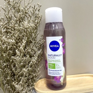 Nivea Naturally Good Rose Water Scent &amp; Organic Oil 300ml