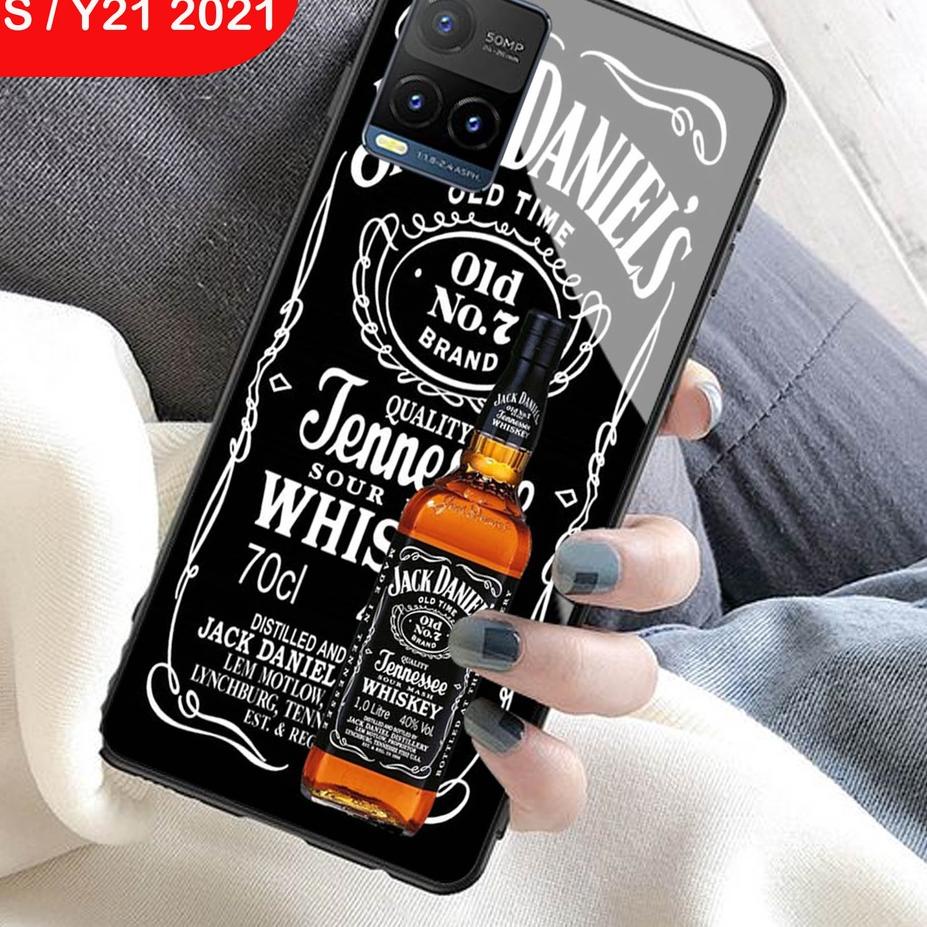 HP ที่สุดของ.. Softcase Glass VIVO Y21 Y21s 2021 Y33S - เคสโทรศัพท์ป้องกันสําหรับ VIVO Y21 Y21s 2021