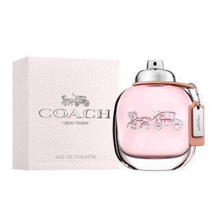 ของแท้!!! Coach New York Eau De Toilette for women 90 ml. (โปรดทักแชทเพื่อสอบถามสต็อกก่อนสั่งซื้อนะคะ)
