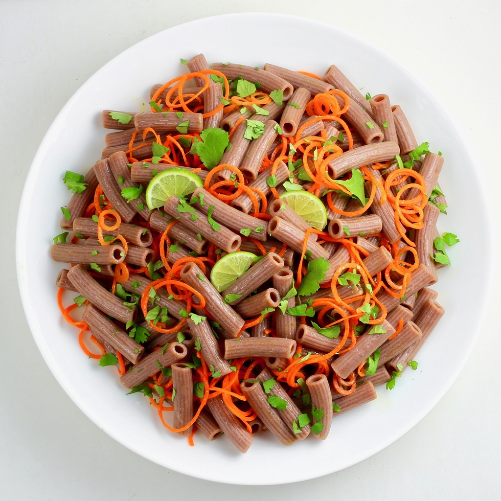 Organic พาสต้าข้าวแดง Red Rice Rigatoni Pasta 100 ขนาด 250g - mai ...