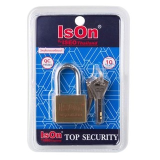 🔥สินค้าขายดี!! ไอซัน กุญแจ รุ่น L450 30 มิลลิเมตร Ison Padlock L450 Model 30 mm.