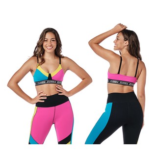 Zumba Glow Bra (สปอร์ตบราออกกำลังกายซุมบ้าหรือโยคะ)