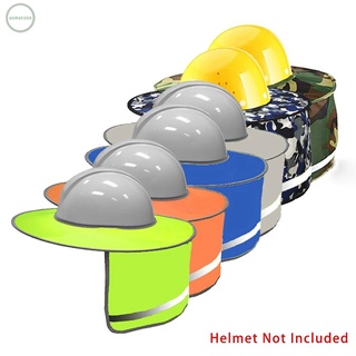 GORGEOUS~Safety Hat One Size For working High Visibility Neck Shield Reflective Strip