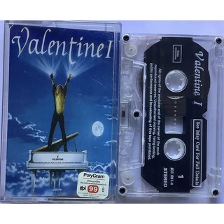 Cassette Tape เทปคาสเซ็ตเพลง Robby Valentine อัลบั้ม Valentine I ลิขสิทธิ์