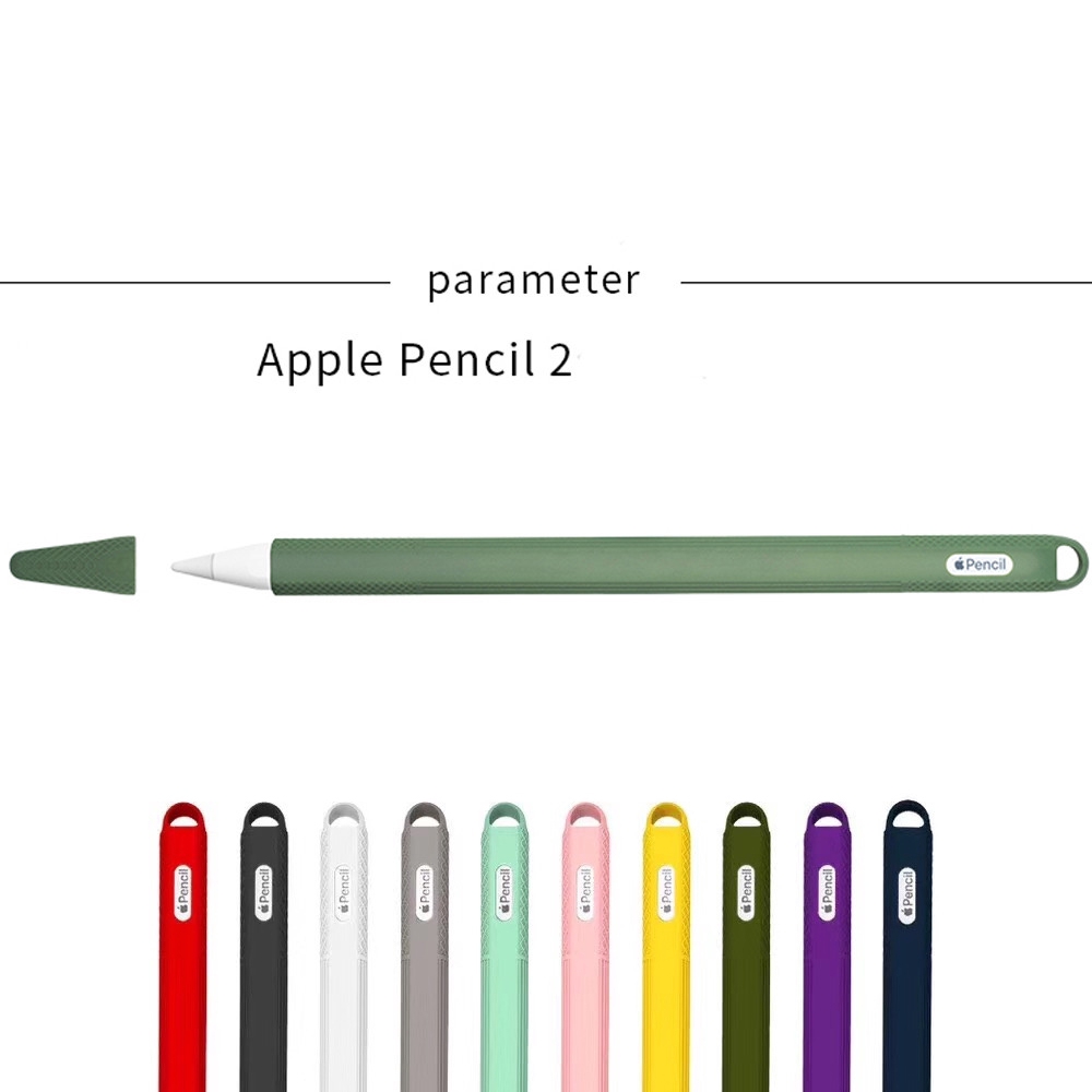 สำหรับ iPad Apple Pencil 2 Case แท็บเล็ต Touch Stylus ปากกาฝาครอบป้องกันปลายฝา
