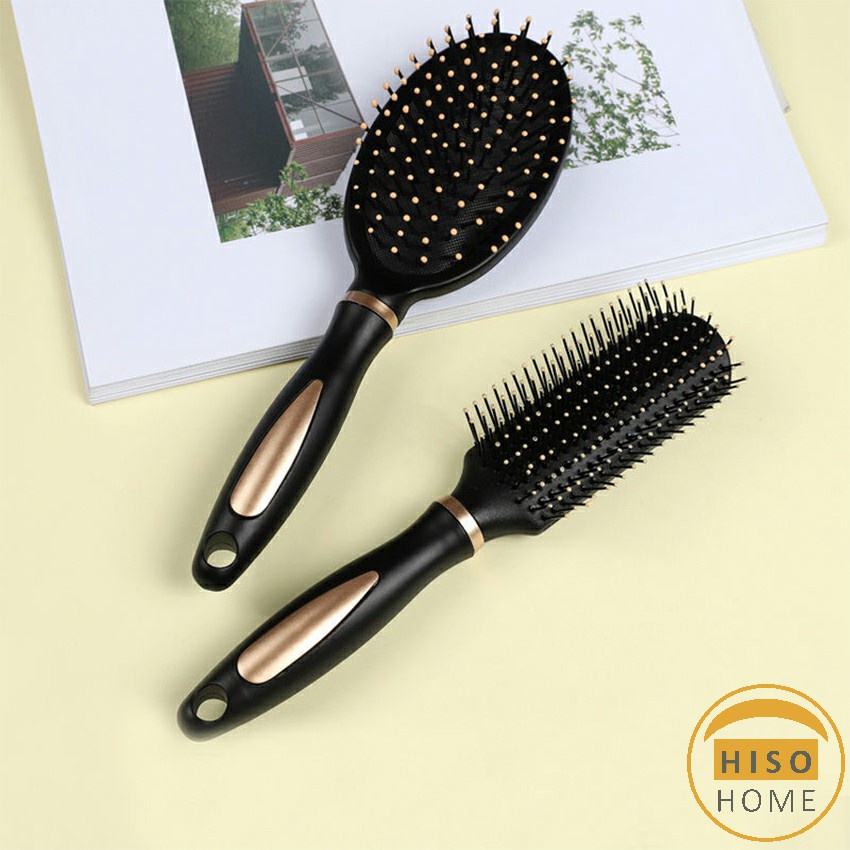 แปรงหวีผม หวีผม หวีจัดทรงผม ช่วยลดการชี้ฟูของเส้นผม สะดวกพกพา Hairdressing comb - รูปที่ 2