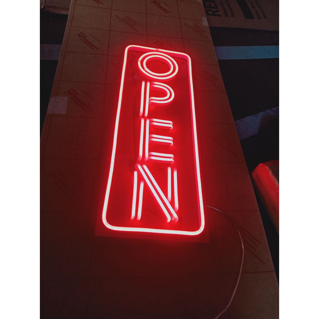 LED Neon Flexible Light 220V ไฟเส้น กันน้ำกันแดด ป้ายไฟ ต่อปลั๊กให้พร้อมใช้งาน led ไฟนอกบ้าน ไฟในบ้าน ไฟตกแต่ง open