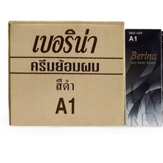 ด่วน ของมีจำนวนจำกัด เบอริน่า A1 สีดำ ( 1 โหล / 12 กล่อง )