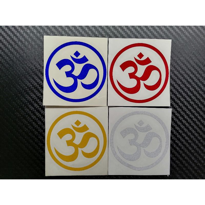 สติ๊กเกอร์​แต่งรถ​ สัญลักษณ์​โอม