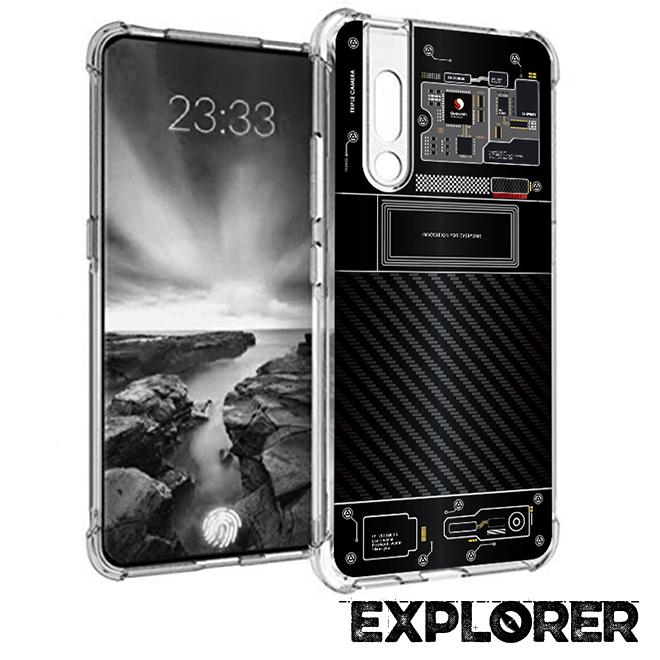 เคส Vivo V15 Pro [Explorer Series] 3D Anti-Shock Protection TPU Case