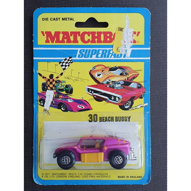 Matchbox Superfast: 1971 Beach Buggy No.30 Made in England