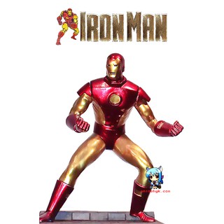 Avengers Iron man Comic Ver. ไอออนแมน คอมมิค 1/6 Figure Vinyl Model Kit ไวนิล โมเดล ฟิกเกอร์