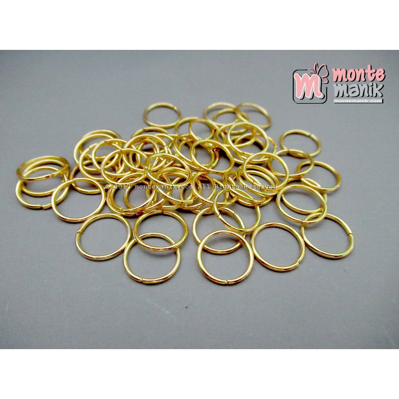 10 Gram Ring Gold 5 mm - 6 mm - 8 mm - 10 mm (RING-05) montenik
