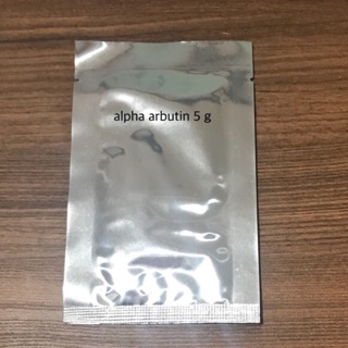 Alpha arbutin 10 g 000878 สินค้าเป็นวัตถุดิบเครื่องสำอางค์