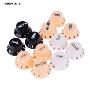 Easyturn ลูกบิดควบคุมระดับเสียง 1 โทนเสียง 2 โทน สําหรับกีตาร์