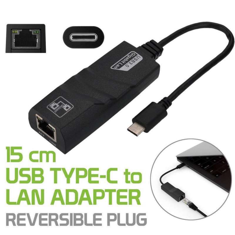 ✷❧Type C USB-C USB 3.1 to RJ45 Gigabit Ethernet 1000Mbps LAN Network Adapter