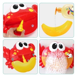 ของเล่นเด้ก Crab Bubble เครื่องเป่าฟองรูปปู ของเล่นในน้ำเด็กขี้เล่นอาบน้ํา ของเล่นอาบน้ำ สำหรับเด็กๆ มีหลายแบบให้เลือก
