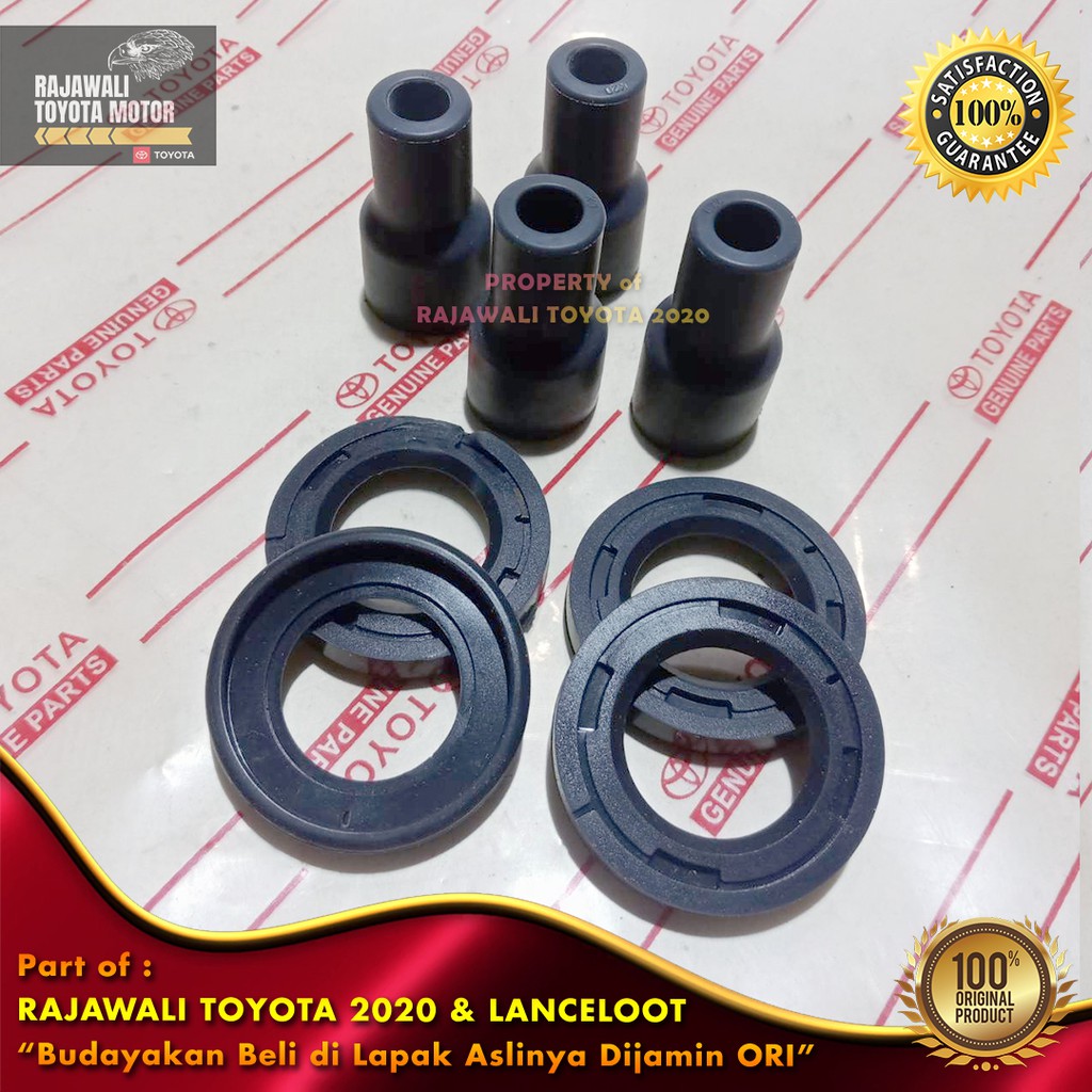 Coil Tip Rubber & Neck Ring for Altis, Innova, Vios, Fortuner, Yaris Original ของแท้ Toyota