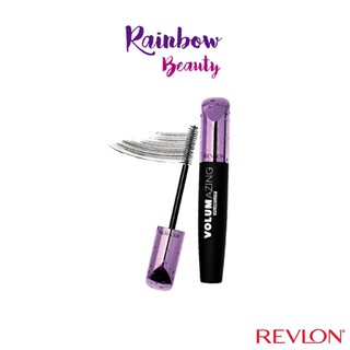 REVLON VOLUMAZING WATERPROOF MASCARA - BLACKEST BLACK เรฟลอน วอลุ่มแมซซิ่ง วอเตอร์พรูฟ มาสคาร่า