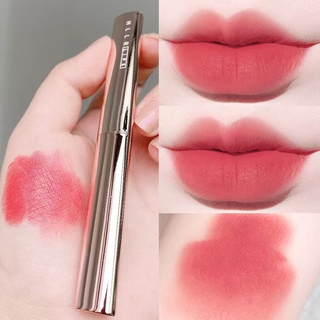 ล่าสุด ลิปสติก stiletto ลิปสติก หญิง lip gloss moisturizing non - stick ถ้วยไม่จางหายลิปสติกเคลือบติดทนนานเหมาะสำหรับนักเรียน,