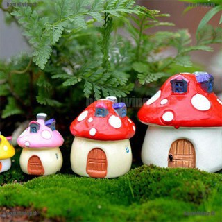 【HOME】ปราสาทเห็ดเรซิ่น สไตล์เมดิเตอร์เรเนียน DIY สําหรับตกแต่งสวน 1 ชิ้น