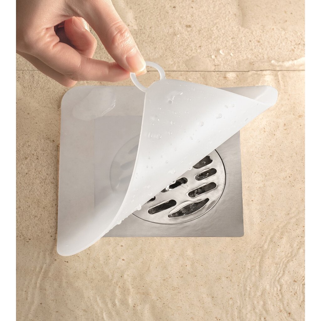 Omocha – Floor drain odor preventer แผ่นซิลิโคนปิดท่อระบายน้ำ แผ่นปิดท่อกันกลิ่น