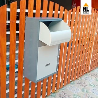 ตู้รับพัสดุ สกรีนข้อความ กันขโมย ตู้จดหมายขนาดใหญ่/ไปรษณีย์ Parcel Box |Pbox-001-002/ NL HOME