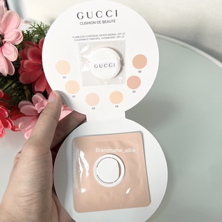 แท้💯 Gucci Cushion de Beaute 3g คุชชั่น สี03 ผิวขาวสาวเอเซีย