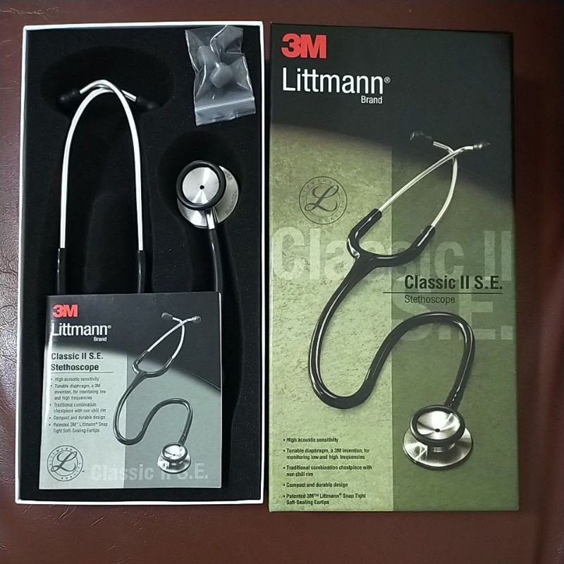 หูฟังแพทย์ ของแท้ Stethoscope 3M Littmann classic II SE Shopee Thailand