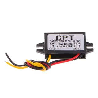 โมดูลเพาเวอร์ซัพพลายDc / Dc ตัวแปลง Regulator 12 V To 5 V 3a 15 W Led