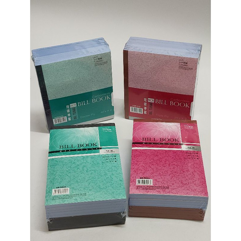 หนังสือ Uni Bill NCR 2Ply/3Ply 5"x8" (10 เล่ม)