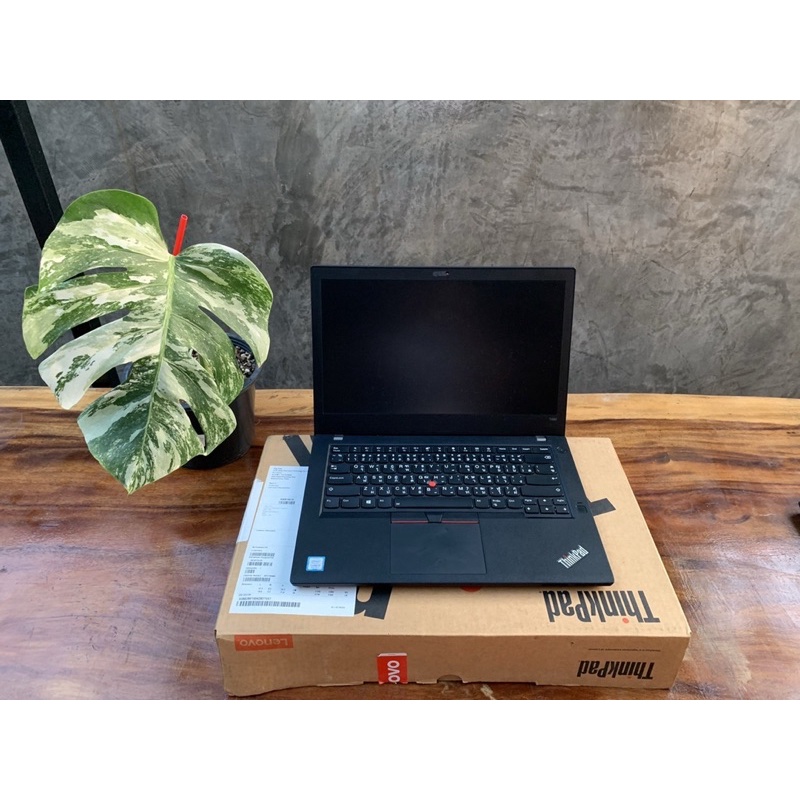 Thinkpad T480 i5-8350Uคีย์บอร์ดไฟ แบตรี่ 2 ก้อน จอขนาด14นิ้วFull HD อุปกรณ์ครบกล่อง ตัวเครื่อง สายชา