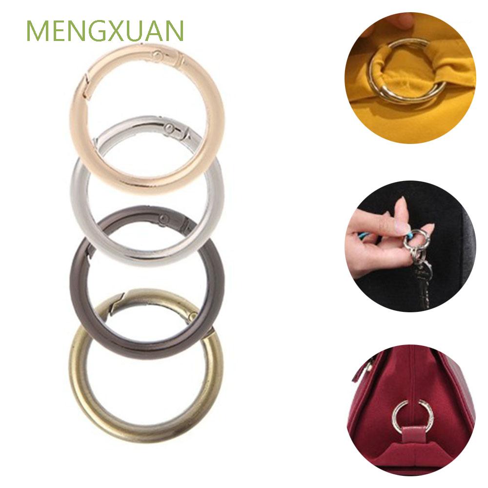 MENGXUAN Durable Buckle Opening Keyring Hook Spring Snap Purse DIY
