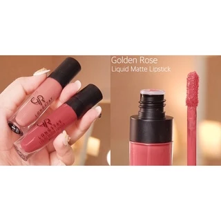 (โปรลับ)Golden Rose โกลเด้น โรส ลิปจุ่ม ลองสเตย์ ลิควิด แมท ลิปสติก Longstay Liquid Matte Lipstick
