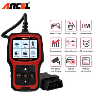 เครื่องสแกนเนอร์ Ancel AD410 OBD2 ODB2 OBD 2 สําหรับรถยนต์