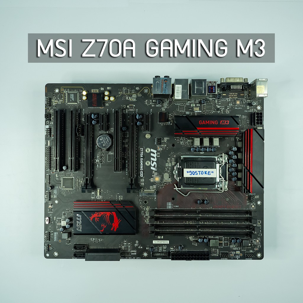 เมนบอร์ด MSI Z170A GAMING M3 LGA1151