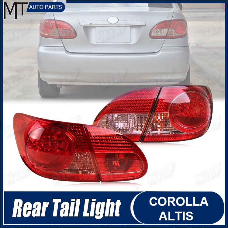 MTAP สําหรับ Corolla ALTIS ไฟท้ายไฟท้ายไฟท้ายด้านหลังไฟเบรคสําหรับ TOYOTA Corolla ALTIS 2004 2005 20