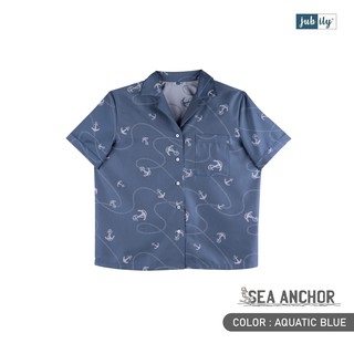 JUBILY SLEEPWEAR SEA ANCHOR COLLECTION ชุดนอนผู้หญิง 460 SERIES (เสื้อนอน)