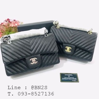 Chanel Chevron Classic 10 นิ้ว ชาแนล ชีวีรอน คลาสสิค