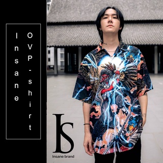 Oversized​ shirt เสื้อยืดโอเวอร์ไซส์พิมพ์ลาย วาดออกแบบเอง เฉพาะ Insane Brand เท่านั้น