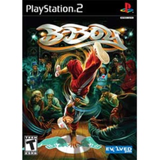 B-Boy PS2 แผ่นเกมส์ps2 เกมเพล2 แผ่นplay2 เต้นบีบอย