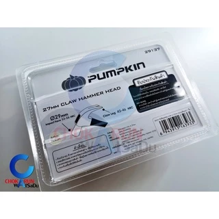 Pumpkin พัมคิน ค้อนตีตะปู ขนาด 27mm 29137 หัวค้อน มาตรฐาน หัวสัมผัส 29 mm - ค้อนหงอน ค้อน