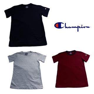 🍭เสื้อยืดเด็ก📌champion📌เสื้อเด็ก💖 เสื้อสีพื้นเด็ก 🔥 พร้อมส่ง🔥 สินค้าของแท้ 💯%✅