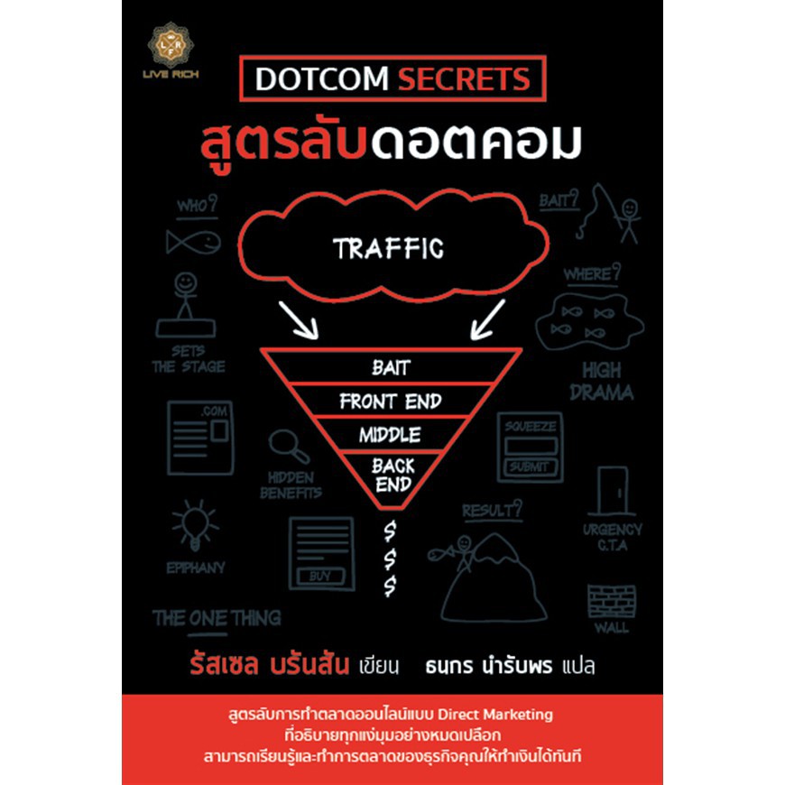 หนังสือ DOTCOM SECRETS สูตรลับดอตคอม