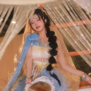 สินค้าใหม่🤩 Hanfu ชุดการแสดงเต้นรำ ชุดภาพถ่ายศิลปะ ชุดตุนหวง