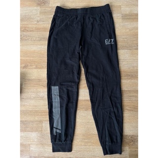 EA⏸EMPORIO ARMANI EA7 JOGGERS PANTS กางเกงขายาวจ็อกเกอร์แบรนด์